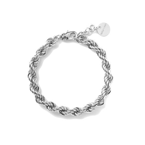 Bracciale Korda argentato