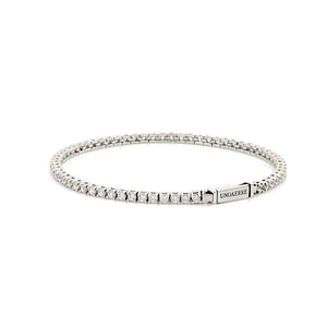 Bracciale Unoaerre modello tennis in argento e zirconi