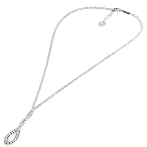 Collana Unoaerre in argento bianco e zirconi