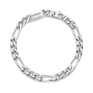 Bracciale uomo catena fantasia in argento Unoaerre