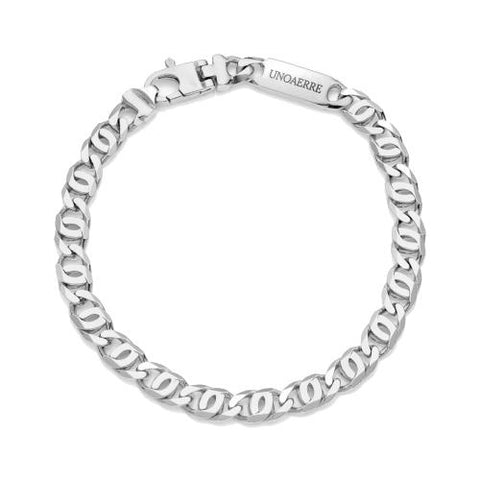 Bracciale catena occhio di pernice da uomo Unoaerre