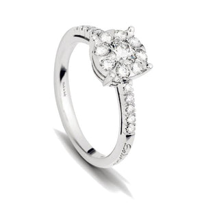 Anello Salvini in oro e diamanti collezione Daphne