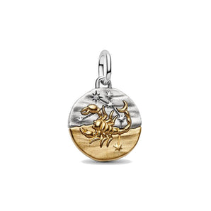 Charm Medallion Scorpione
Argento Sterling 925, Esclusiva lega metallica rifinita in Oro