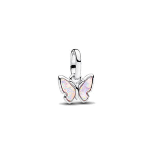 Charm Mini Pendente Farfalla Rosa Pandora ME