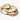Anello Dune Divisibile
Placcatura in Oro 14k (Misura 50)