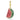 Charm Idyllia Taglio misto, Cocomero, Multicolore, Placcato color oro