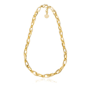 Collana Unoaerre catena navette dorata