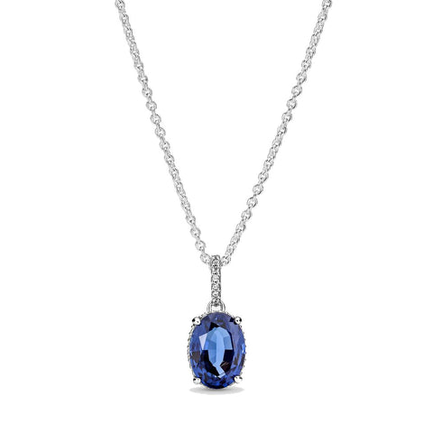 Collana Pandora pietra blu