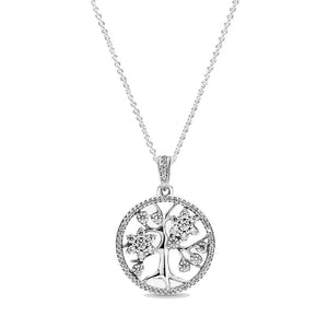 Collana Pandora Albero della famiglia scintillante