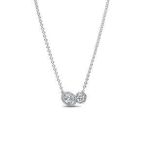Collana Doppia Pietra Luminosa
