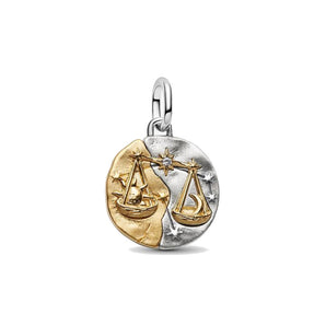 Charm Medallion Bilancia
Argento Sterling 925, Esclusiva lega metallica rifinita in Oro