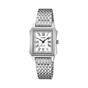 Orologio casio donna rettangolare bracciale acciaio