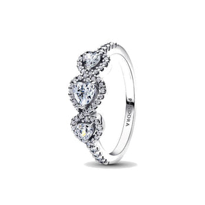 Anello Tre Cuori
Argento Sterling 925 (Misura 54)
