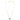 Pendente Bella V Taglio Round, Verde, Placcato color oro