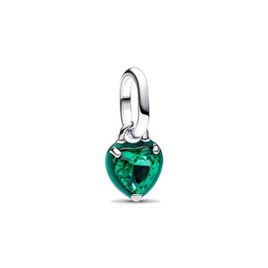Charm Mini Pendente Green Chakra Heart Pandora ME