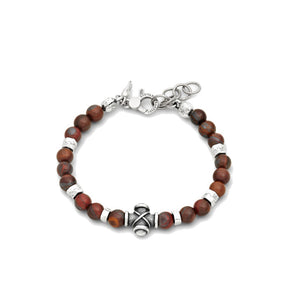 Bracciale Giovanni Raspini croce occhio di toro