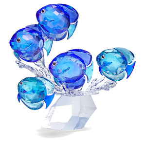 Banco di pesci Swarovski