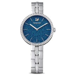 Orologio Cosmopolitan, bracciale di metallo, azzurro, acciaio inossidabile