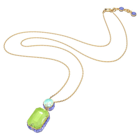 Collana Swarovski Orbita Cristallo taglio Ottagonale, Multicolore