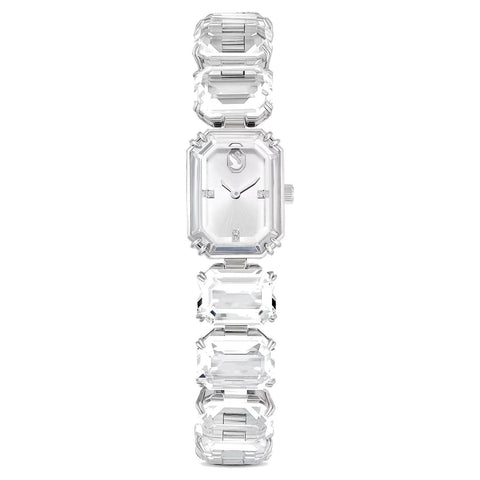 Orologio Swarovski Braccialetto con taglio Octagon, Bianco, Acciaio inossidabile