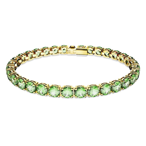 Collana Swarovski Millenia Cristalli taglio ottagonale, Verde – Gioielleria  Mangani