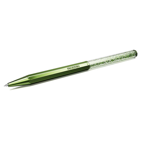 Penna Swarovski a sfera Crystalline Forma ottagonale, Verde, Laccato verde