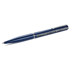 Penna a sfera Crystal Shimmer Glide Blu, Laccato blu, cromato