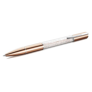 Penna Swarovski a sfera Crystalline Lustre Tono oro rosa, Placcato color oro rosa