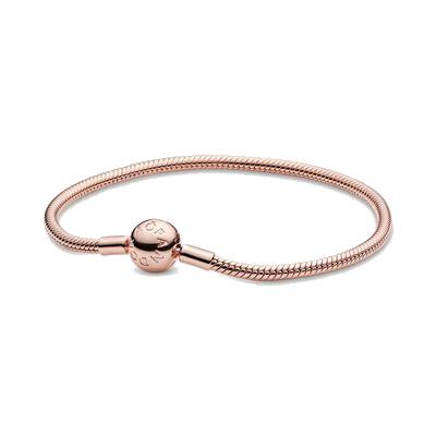 Bracciale Pandora Moments con maglia snake (Misura 18 Cm)