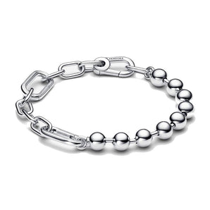 Bracciale Maglia Link e Sfere Pandora ME (Misura 15 cm)