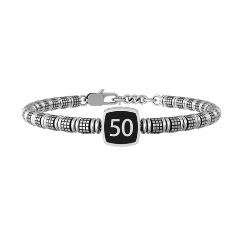 Bracciale in acciaio Kidult 50 the best is yet to come