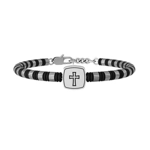 Bracciale Kidult con croce e frase
"Credere" è il segreto per vincere tutte le sfide della tua vita.