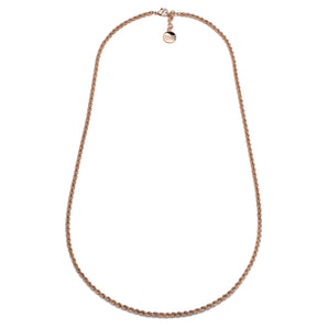 Collana Unoaerre corda lunga rosa