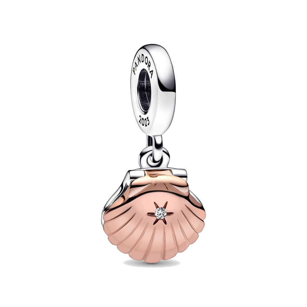 Club Charm 2023 Pandora Conchiglia con Perla Coltivata d'Acqua Dolce