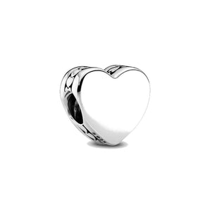 Charm Cuore da incidere