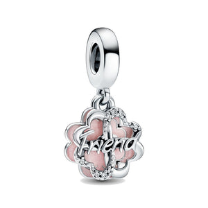 Charm Pandora Pendente Quadrifoglio dell'Amicizia