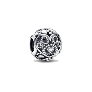 Charm Pandora Openwork Zampina e Cuori