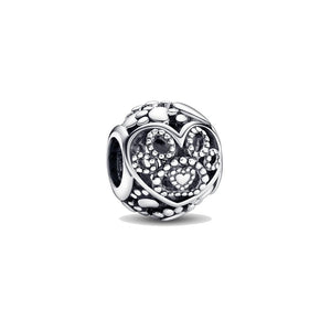 Charm Pandora Openwork Zampina e Cuori