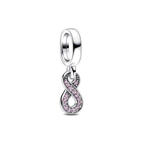 Charm Pendente Infinito Rosa Pandora