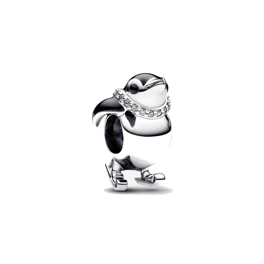 Charm Pinguino con gli Sci Pandora