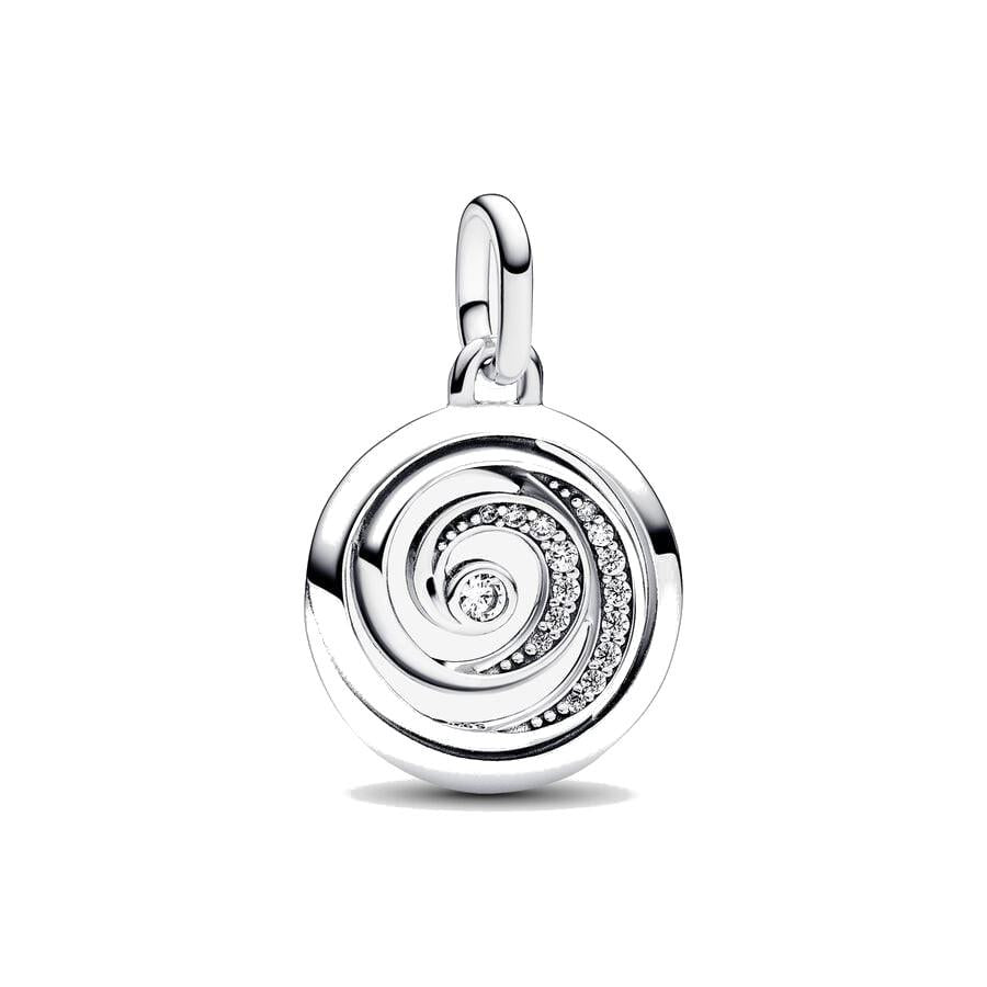 Charm Medallion Gratitude Spiral Pandora ME