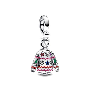 Charm Pendente Maglione di Natale