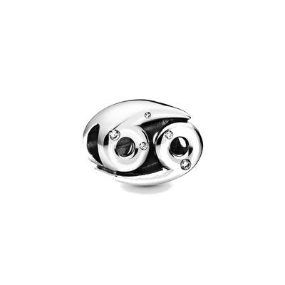 Charm Pandora dello zodiaco Cancro scintillante