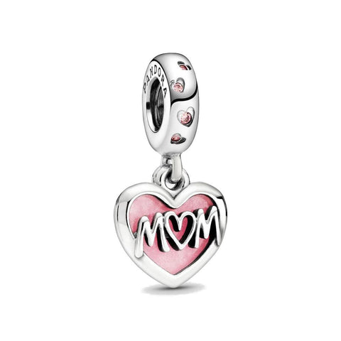 Charm Pandora pendente Cuore di Mamma