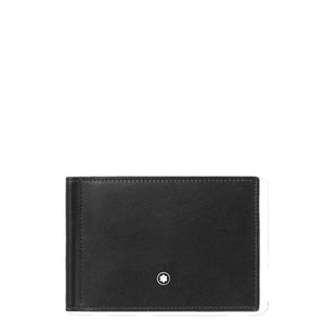 Portafoglio Montblanc 6 Tasche con Fermasoldi in Pelle Meisterstück