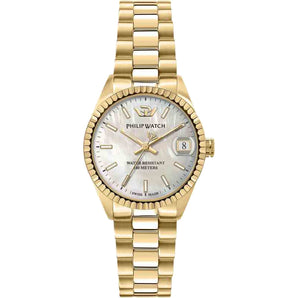 Orologio Philip Watch donna placcato oro quadrante madreperla