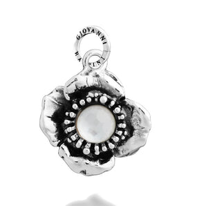 Charm Giovanni Raspini camelia cabochon