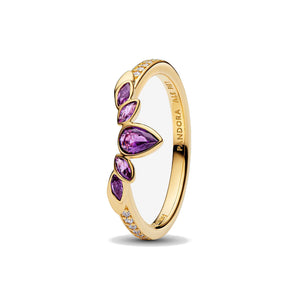 Principesse Disney, Frozen, Anna, Anello Tiara
Placcatura in Oro 14k
(Misura 56)