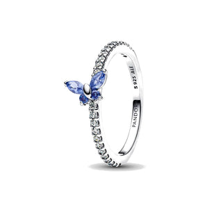 Anello Farfalla scintillante (Misura 60)