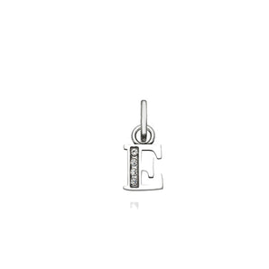 Mini charm E cristal